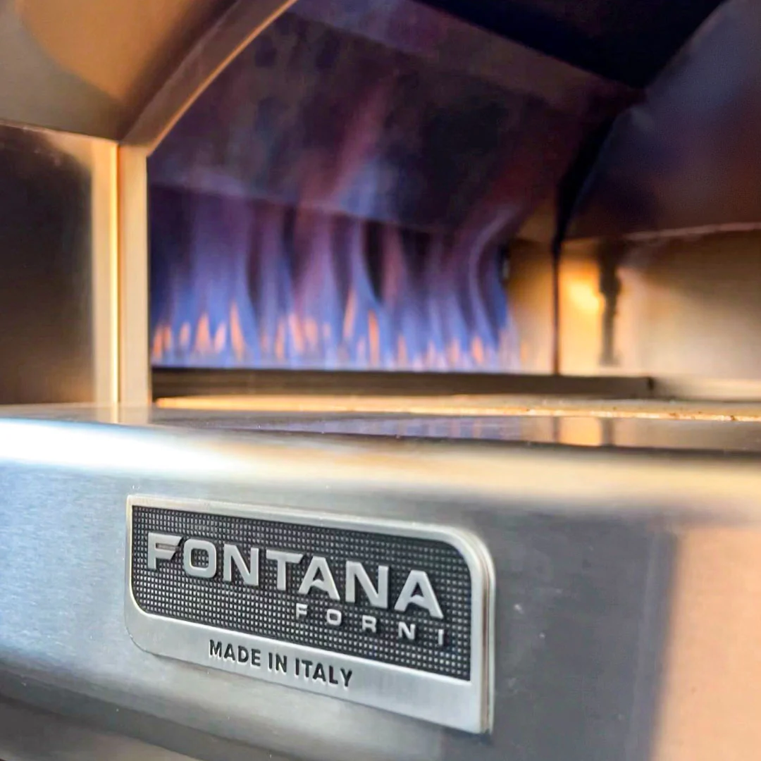 Fontana Mangiafuoco Hybrid Gas & Wood Oven in Anthracite - Image 7