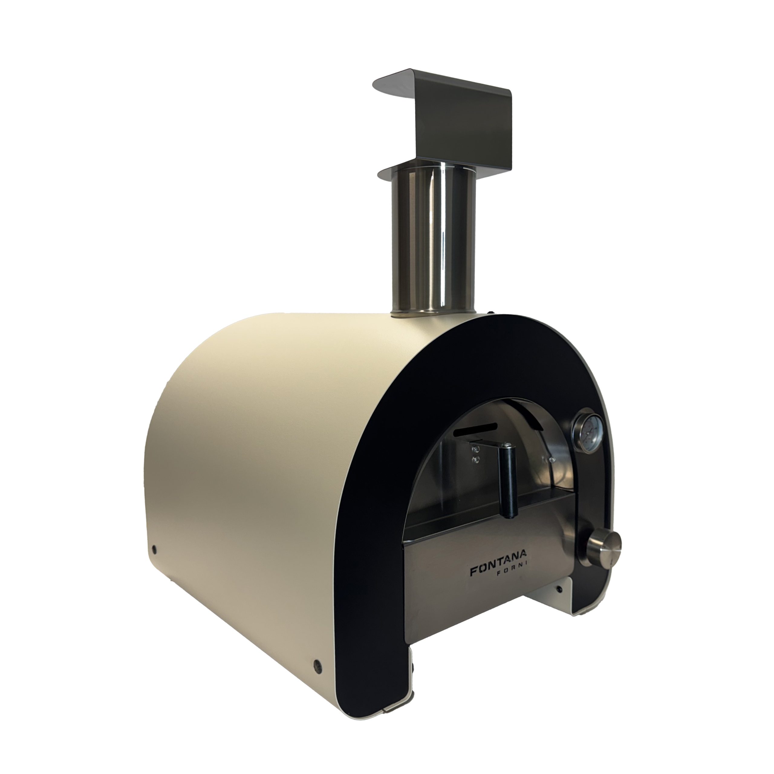 Fontana Maestro 40 Bone White Gas Countertop Pizza Oven - Image 2