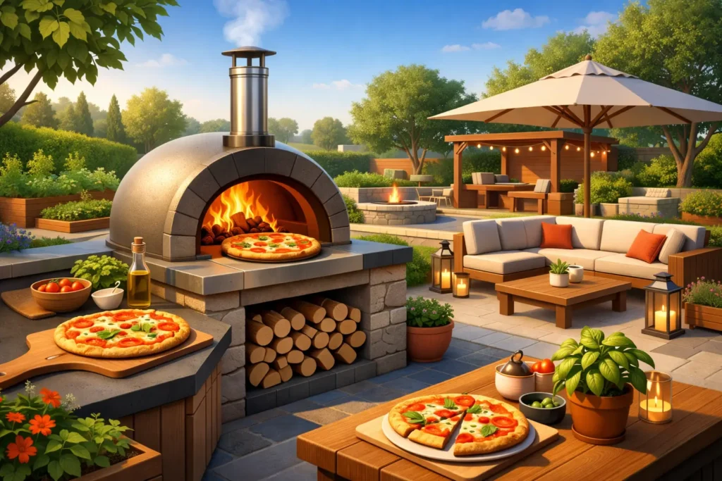 Wood Fired Pizza Oven Garden Ideas