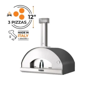 Fontana Mangiafuoco Wood-Fired Oven in Anthracite
