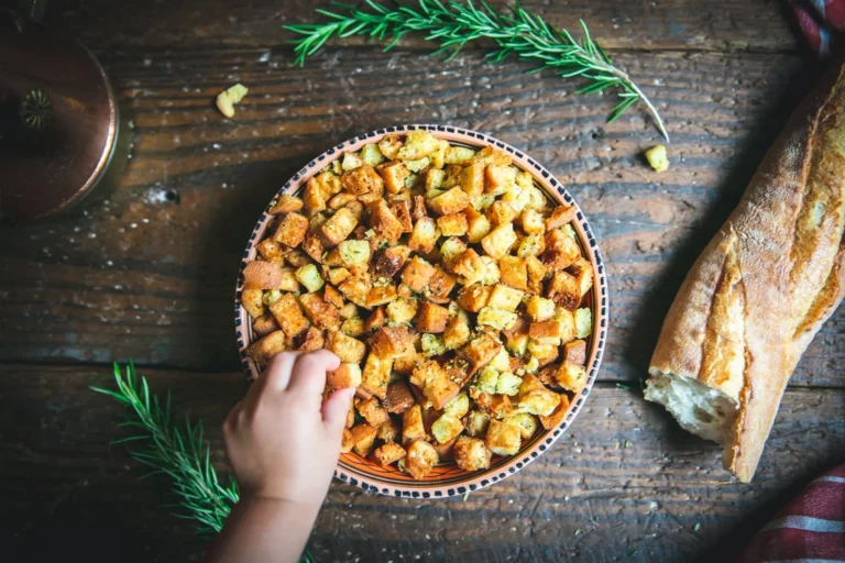 Rosemary croutons