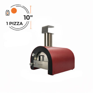 Fontana Maestro 40 Ruby Red Gas Countertop Pizza Oven