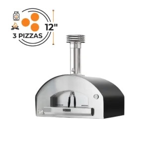 Fontana Mangiafuoco Hybrid Oven in Anthracite