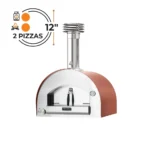 Fontana Margherita Hybrid Oven in Rosso