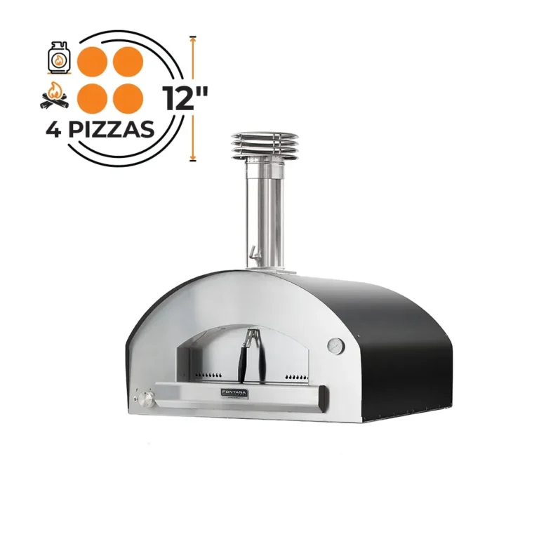 Fontana Marinara hybrid gas and wood pizza oven