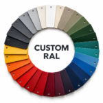 RAL colour sample ring for custom outdoor kitchen finishes