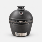 Fontana IGNES Nero black ceramic kamado barbecue