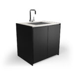 Fontana IGNES Sink MAX 90 double-door outdoor kitchen sink cabinet