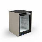 Taupe 7032 cabinet with Black Noir Avenue worktop
