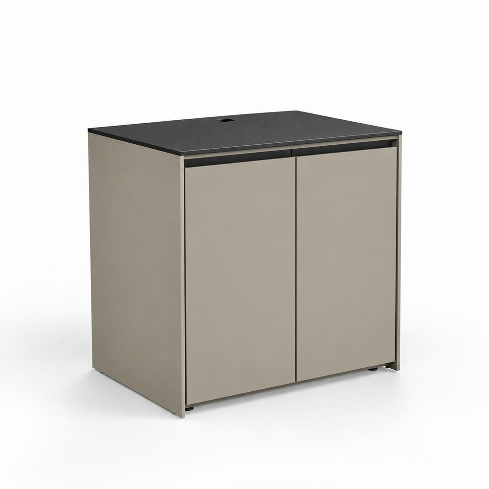 IGN PIZ90 90 BN TP MB pizza cabinet with rear hose opening