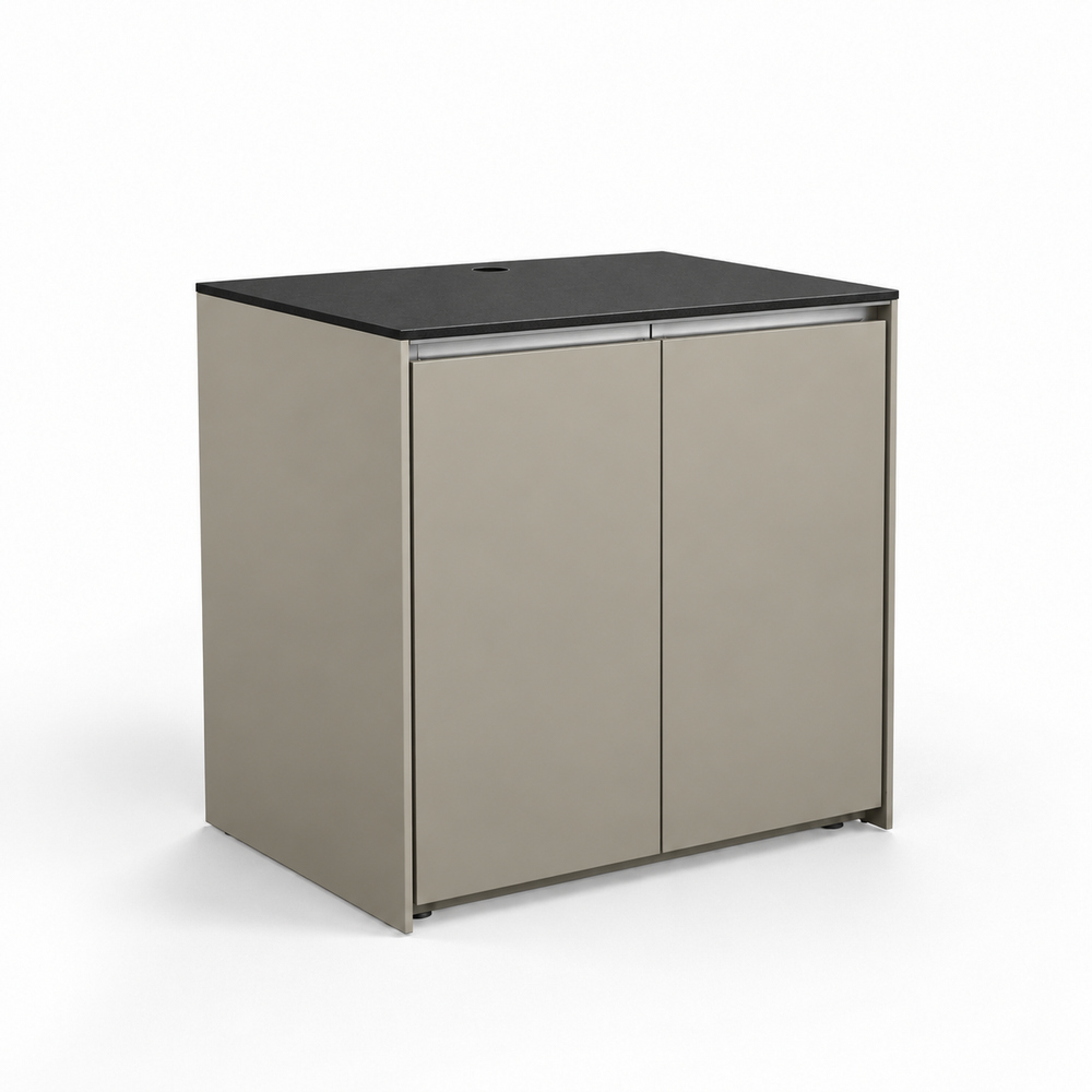IGN PIZ90 90 BN TP SS304 pizza cabinet with rear hose opening