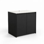 IGN PIZ90 90 WB BK MB pizza cabinet with rear hose opening