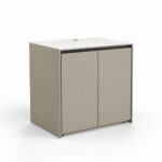 IGN PIZ90 90 WB TP MB pizza cabinet with rear hose opening