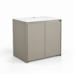 IGN PIZ90 90 WB TP SS304 pizza cabinet with rear hose opening
