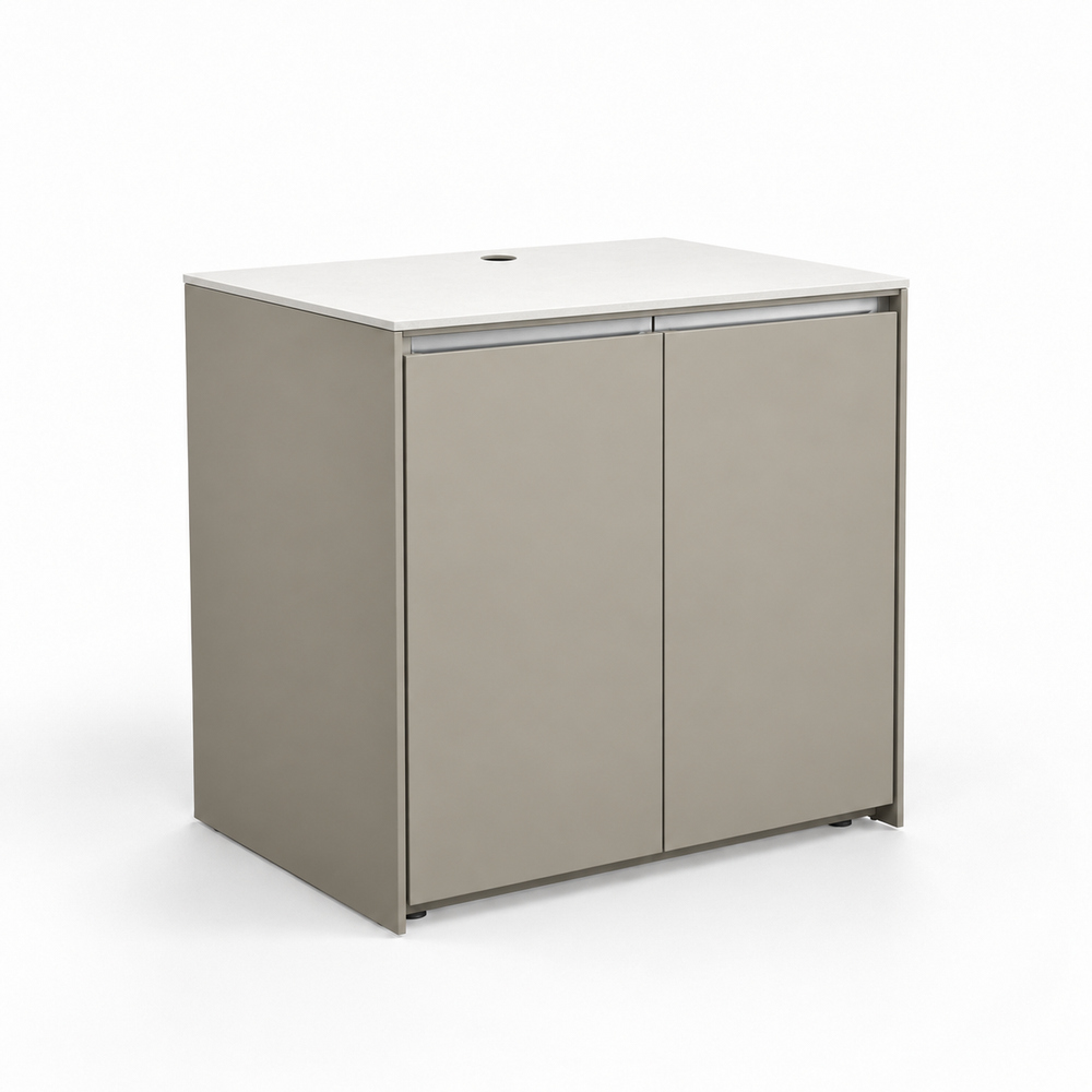 IGN PIZ90 90 WB TP SS304 pizza cabinet with rear hose opening