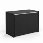 IGN PIZZA 120 BN BK SS304 pizza cabinet with rear hose opening