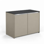 IGN PIZZA 120 BN TP SS304 pizza cabinet with rear hose opening