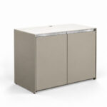 IGN PIZZA 120 WB TP SS304 pizza cabinet with rear hose opening