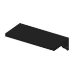 IGNES Standing Bar MID 65 – Black frame with Black Noir Avenue worktop
