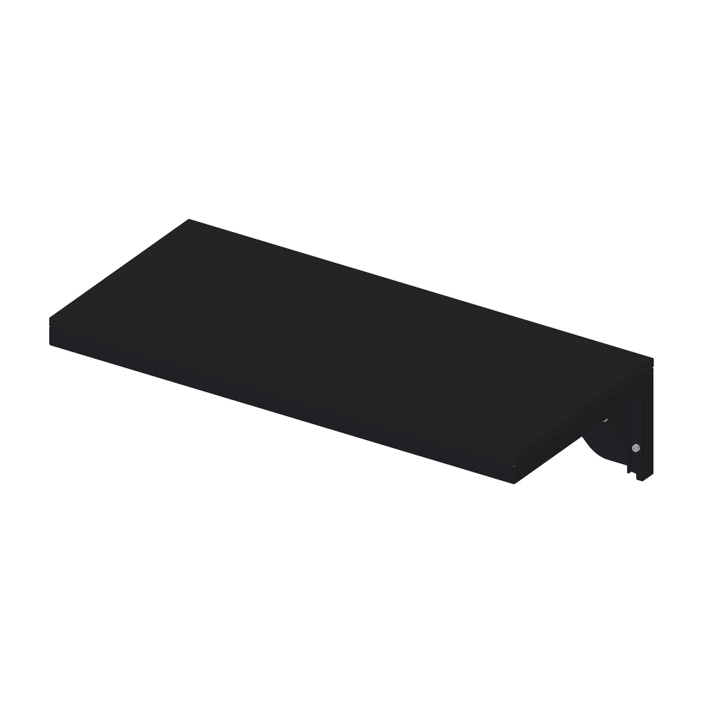 IGNES Standing Bar MID 65 – Black frame with Black Noir Avenue worktop