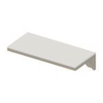 IGNES Standing Bar MID 65 – Taupe frame with White Boulevard worktop