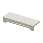 IGNES Standing Bar MAX 90 – Taupe frame with White Boulevard worktop