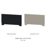 IGNES WALL-BBQ-4 – Black and Taupe finishes