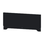 IGNES WALL Status MAX 101.6 cm back panel – Black RAL 9011