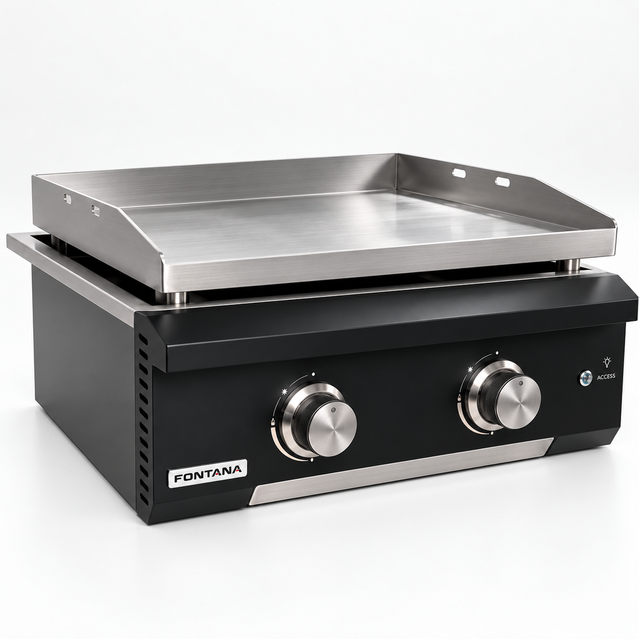 Fontana IGNES Essentia two-burner gas plancha