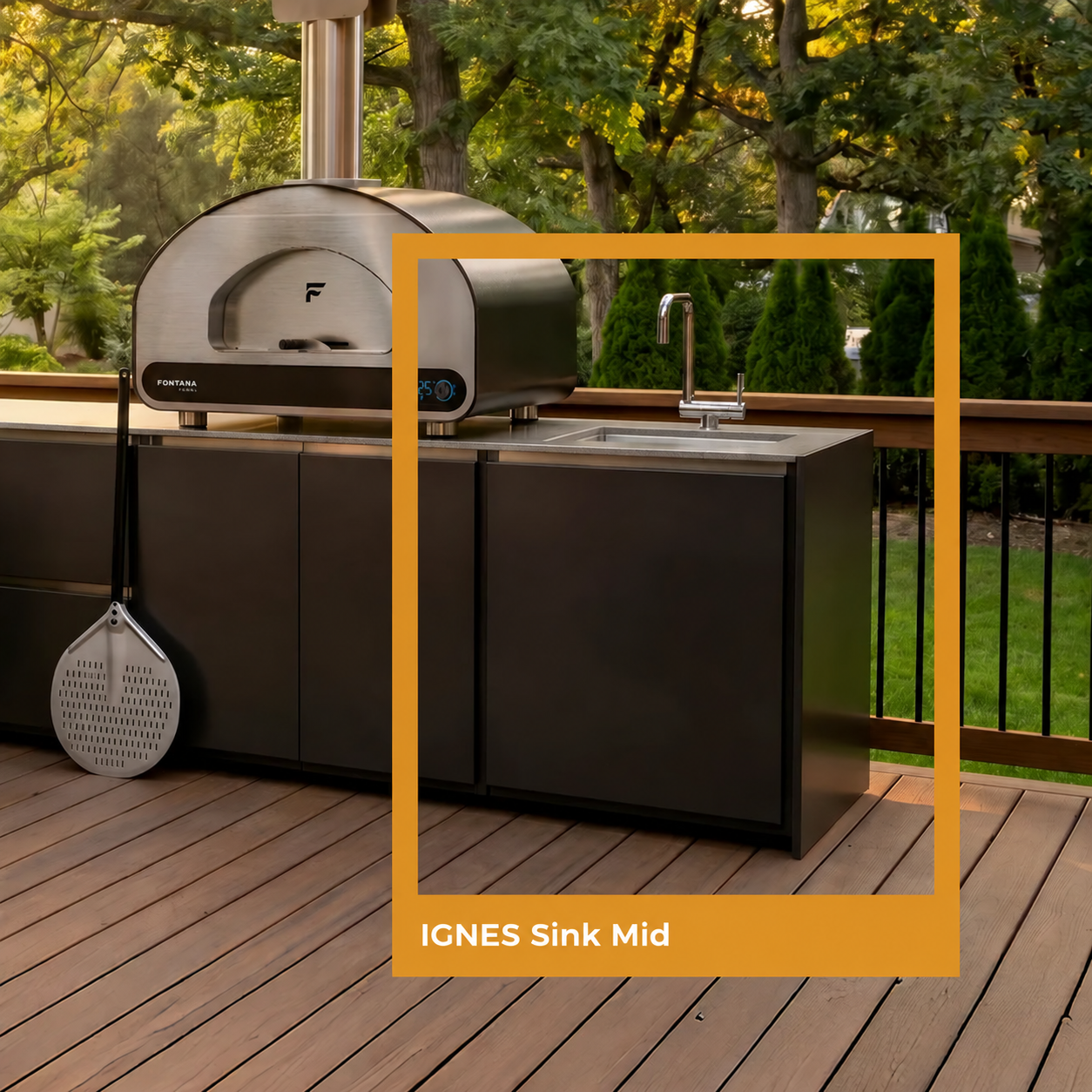 IGNES Outdoor Kitchen Sink MID 65 - MAX 90